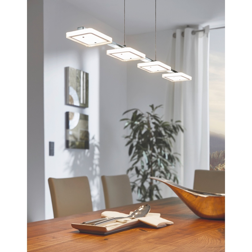 Eglo 94244 - Lampă suspendată LED CARTAMA 4xLED/4,5W/230V