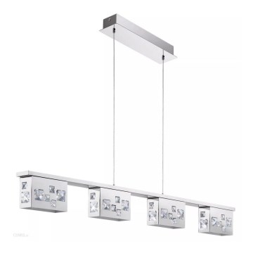 Eglo 94293 - Pendul LED suspendat pe cablu TRESANA 4xLED/5,8W/230V
