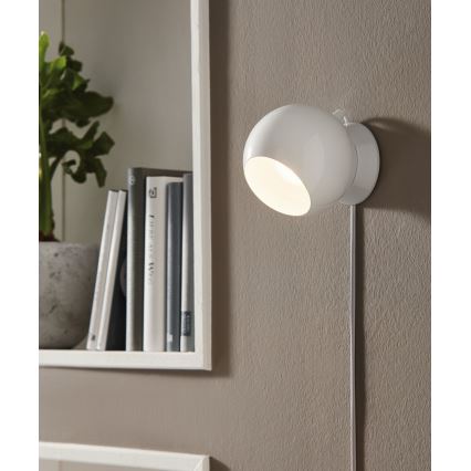 Eglo - Lampă LED de masă/pe perete 1xGU10/2,8W/230V albă