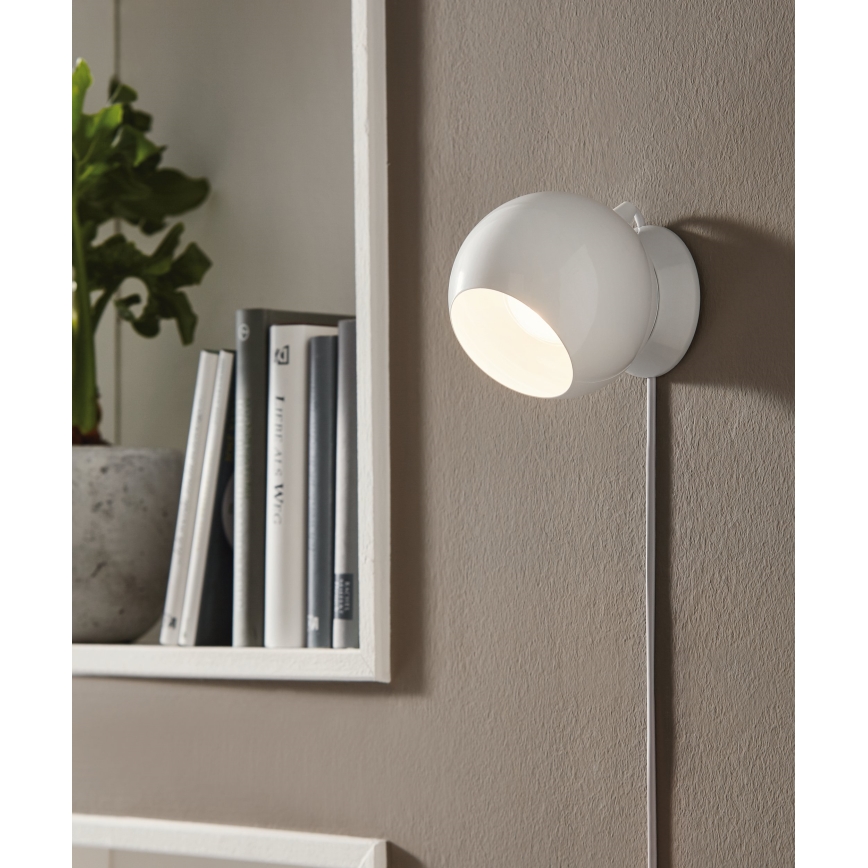 Eglo - Lampă LED de masă/pe perete 1xGU10/2,8W/230V albă