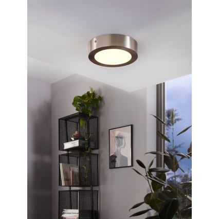 Eglo 94523 - Plafonieră LED FUEVA 1, 10,9 W, 230 V, Ø 17 cm