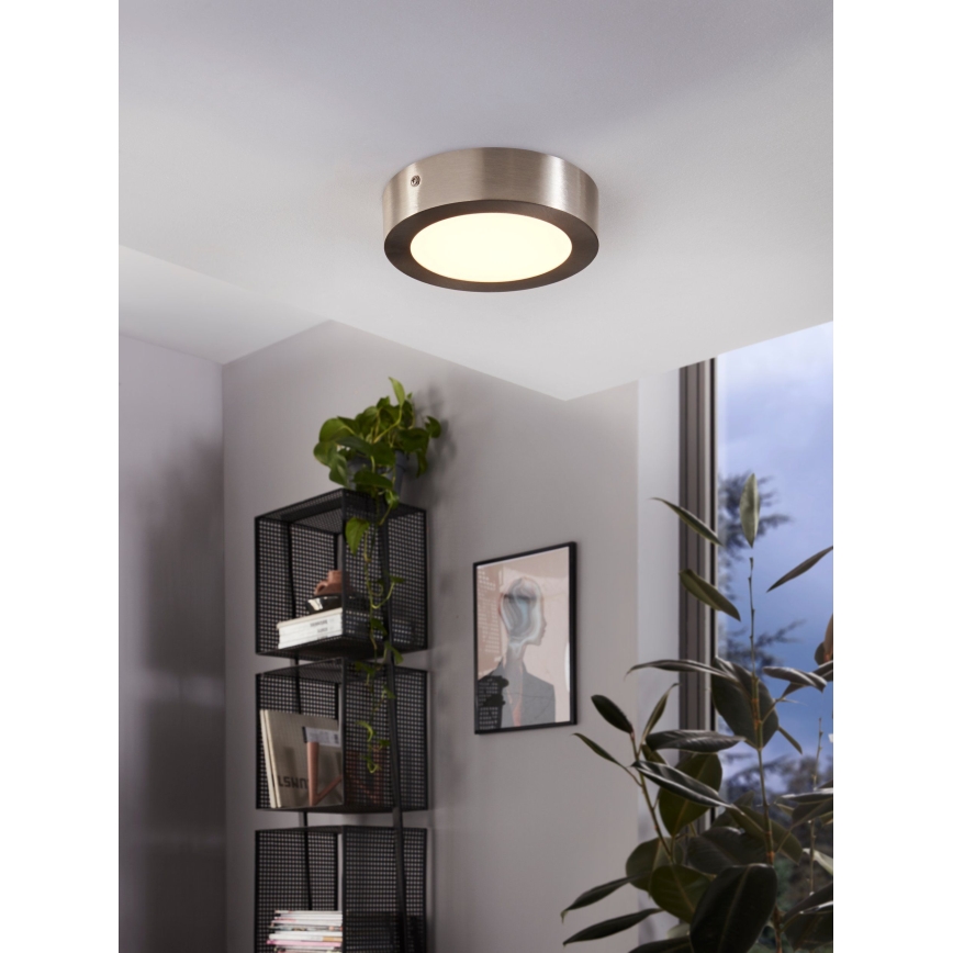 Eglo 94523 - Plafonieră LED FUEVA 1, 10,9 W, 230 V, Ø 17 cm
