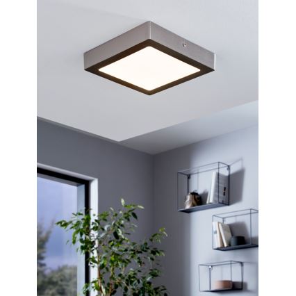 Eglo 94526 - Plafonieră LED FUEVA 1, 16,5 W, 230 V, 22,5 x 22,5 cm