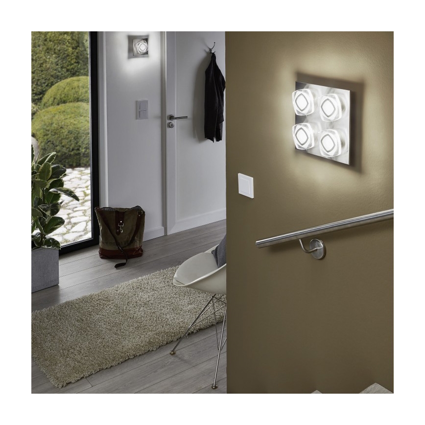 Eglo 94572 - LED Plafoniera MARCHESI 4xLED/4,5W/230V