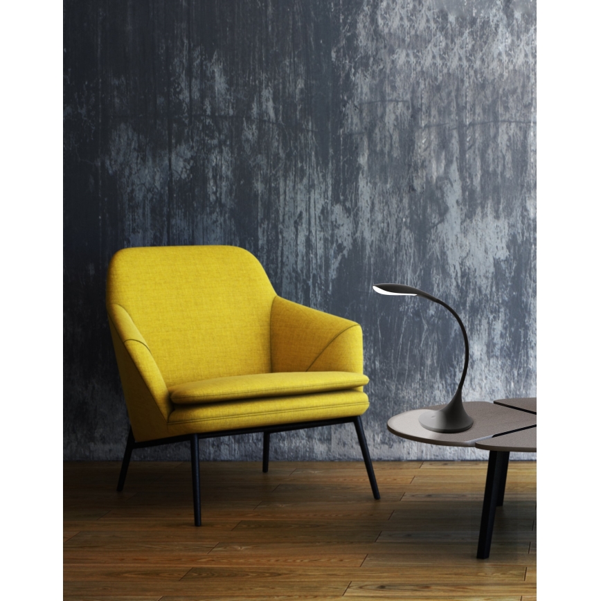 Eglo - Lampă de masă LED reglabilă LED/4,5W/230V negru