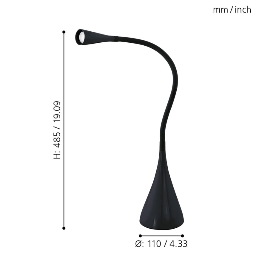 Eglo - Lampă de masă LED/3,5W/230V