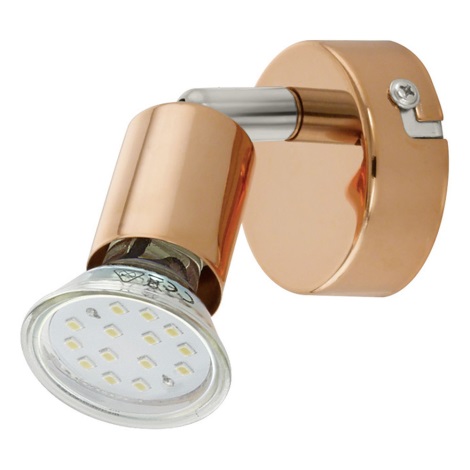 Eglo 94772 - LED Lampa spot BUZZ-COPPER 1xGU10/3W/230V