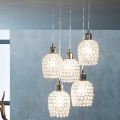 Eglo 94898 - Lustră cu cablu BONARES 1 5xE27/60W/230V