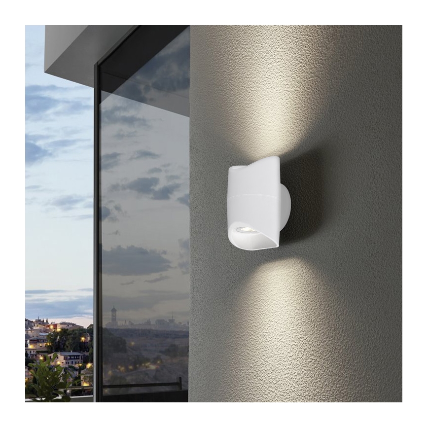 Eglo 95075 - Corp de iluminat perete exterior ABRANTES 2xLED/6W/230V