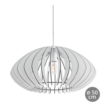 Eglo 95254 - Lustră COSSANO 2 1xE27/60W/230V