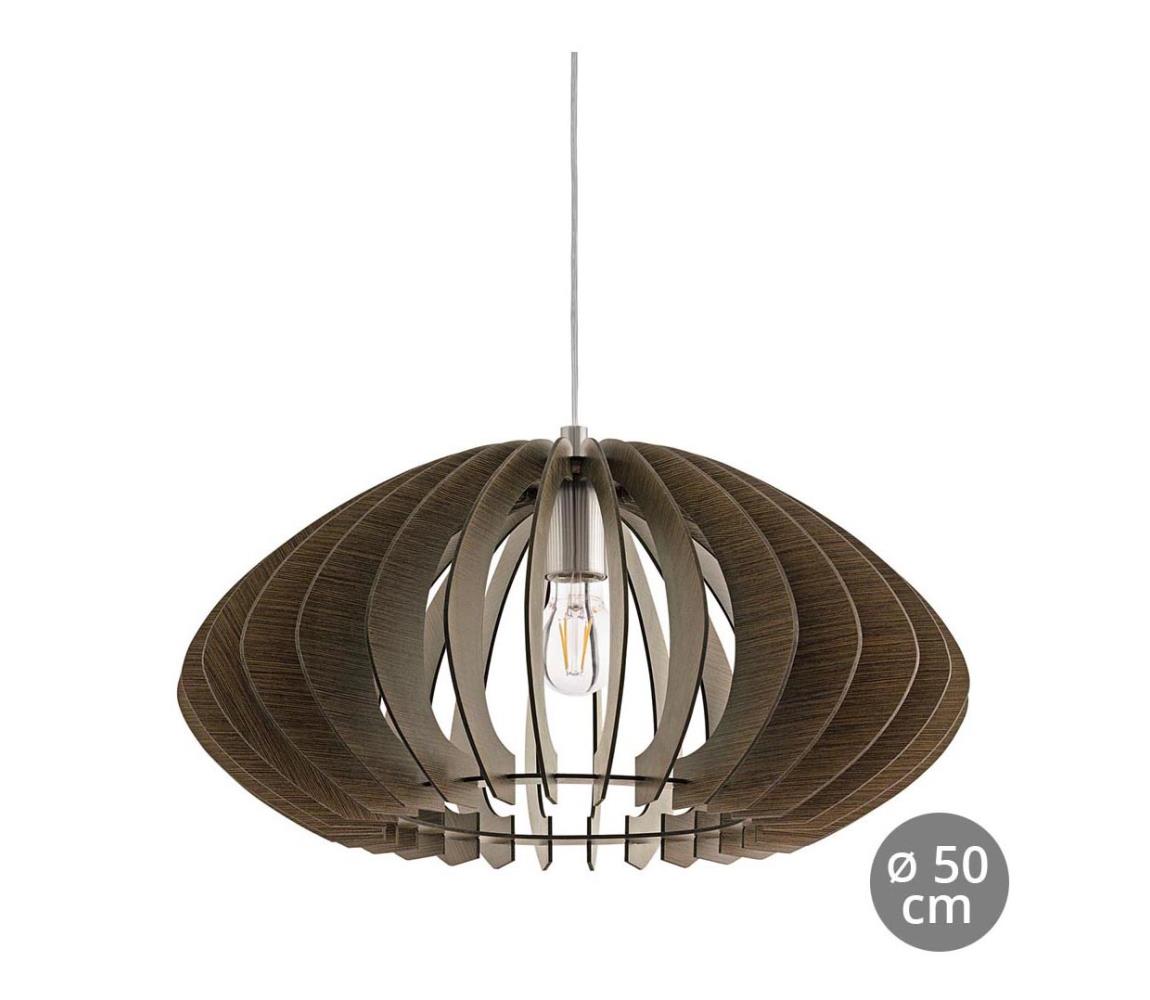 Eglo 95261 - Lustra COSSANO 2 1xE27/60W/230V