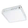 Eglo 95542 - Plafonieră cu cristale, reglabilă în intensitate TELLUGIO-S LED/24W/230V