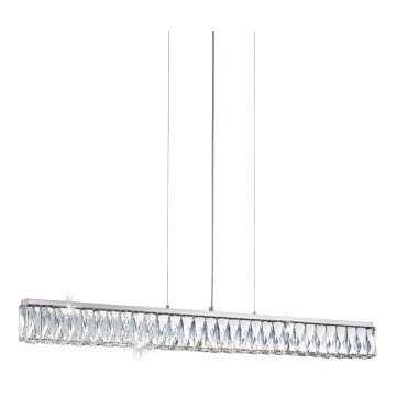 Eglo 95543 - Lustră cu cristale reglabilă TELLUGIO-S LED/36W/230V 2700-6500K