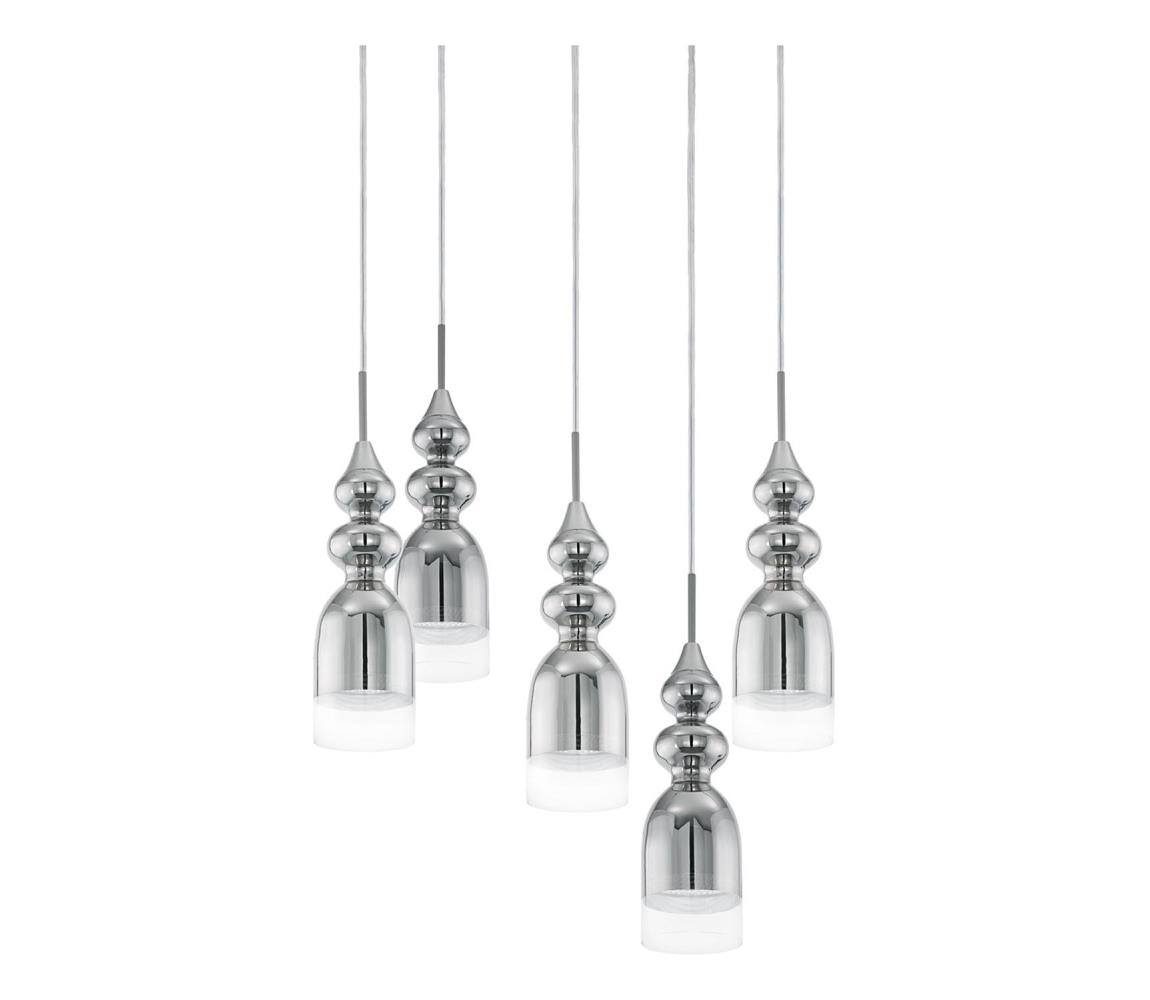 Eglo 95561 - LED Lustra lant BOS 5xGU10-LED/4W/230V