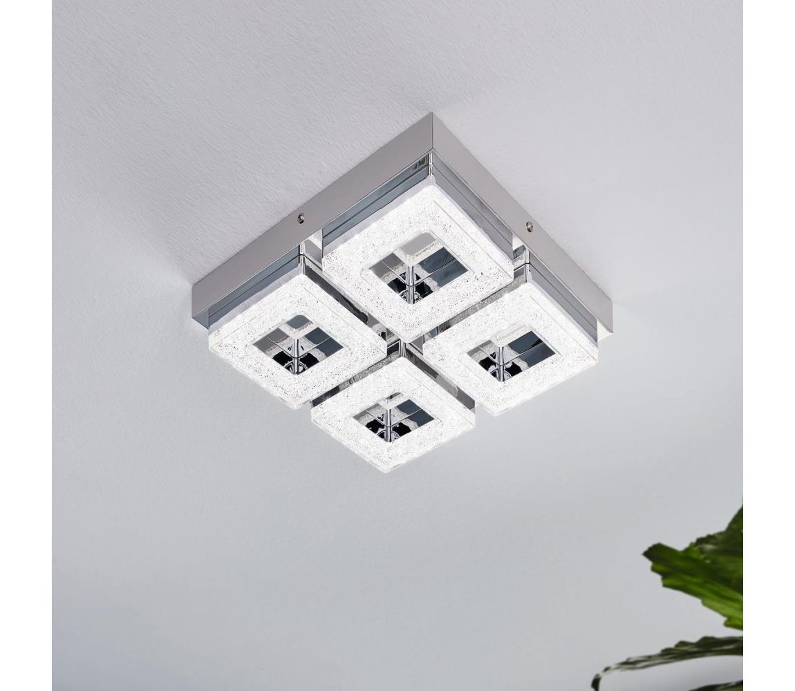 Eglo 95657 - LED Cristal Plafoniera FRADELO 4xLED/4W/230V