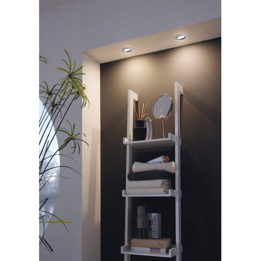 Eglo - Set de 3 spoturi LED încastrate PINEDA LED/4,9W/230V