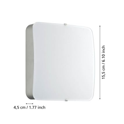 Eglo 95967 - Plafonieră CUPELLA LED/11W/230V