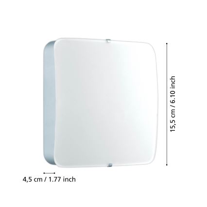 Eglo 95968 - Plafonieră LED CUPELLA/11W/230V