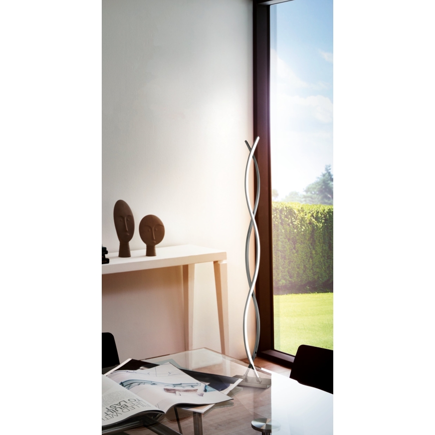 Eglo - Lampadar LED, 36W, 230V, crom lucios