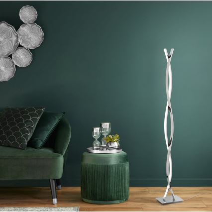 Eglo - Lampadar LED, 36W, 230V, crom lucios