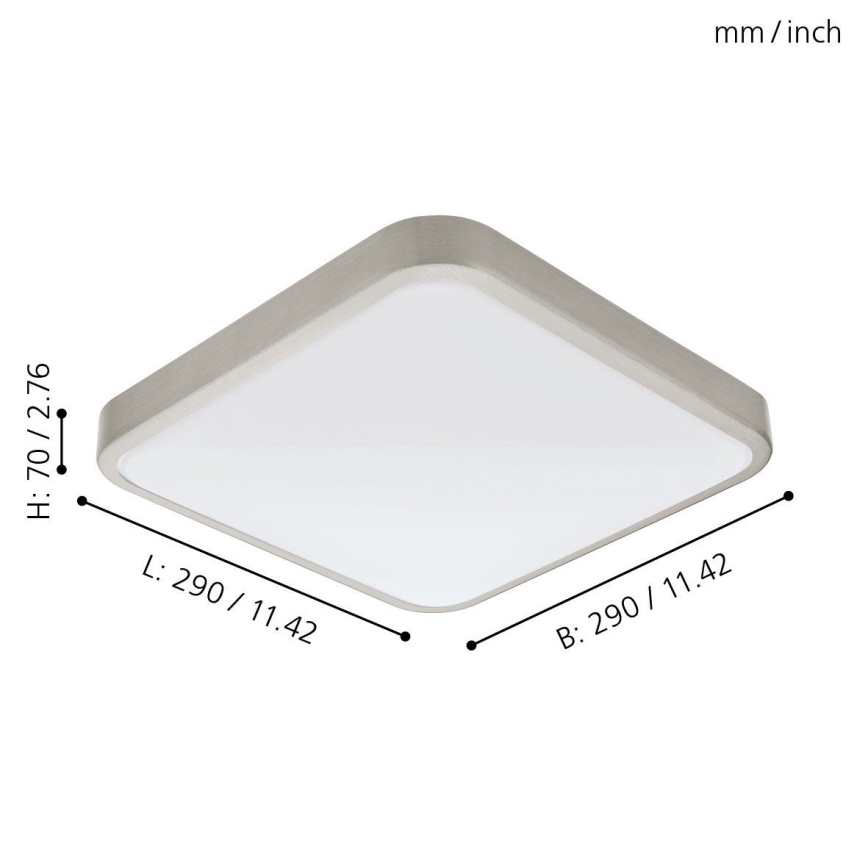 Eglo 96231 - Plafonieră LED pentru baie MANILVA LED/16W/230V IP44