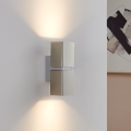 Eglo 96264 - Aplică LED de perete PASSA 2xGU10/2,8W/230V pătrată