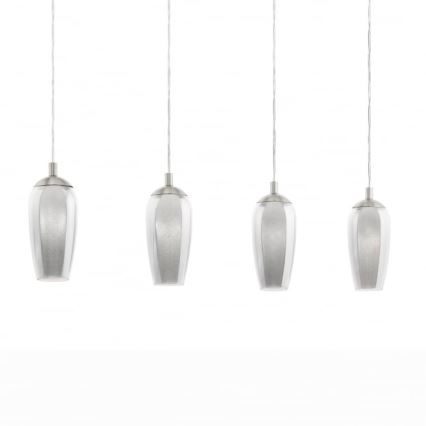 Eglo - LED Lustra pe cablu 4xG9/2,5W/230V