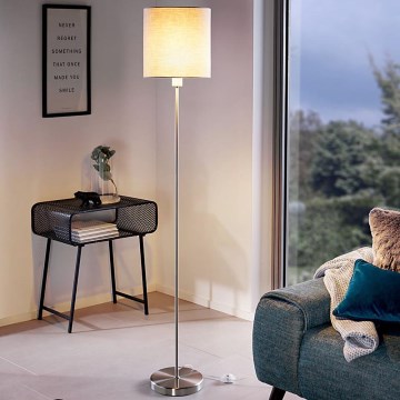 Eglo 96377 - Lampadar PASTERI, 1 x E27, max. 60 W, 230 V, Ø 28 cm, gri