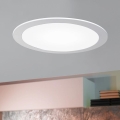 Eglo 96407 - Plafonieră încastrată LED dimabilă FUEVA 1, LED/10,95W/230V, Ø 17 cm