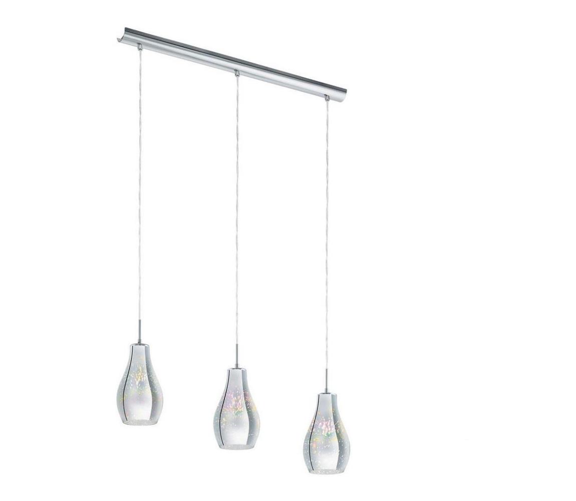 EGLO 96425 - Lustră pe cablu ALVADERO 3xE14/40W/230V