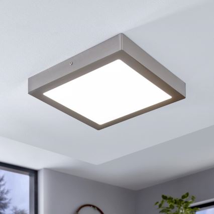 Eglo - Lampă de tavan LED RGBW reglabilă FUEVA-C LED/21W/230V 30x30 cm