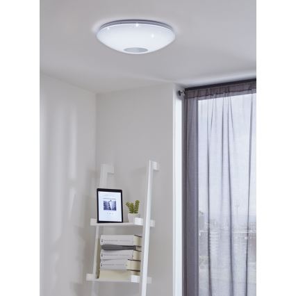 Eglo - Plafonieră LED RGBW cu intensitate reglabilă VOLTAGO-C LED/17W/230V