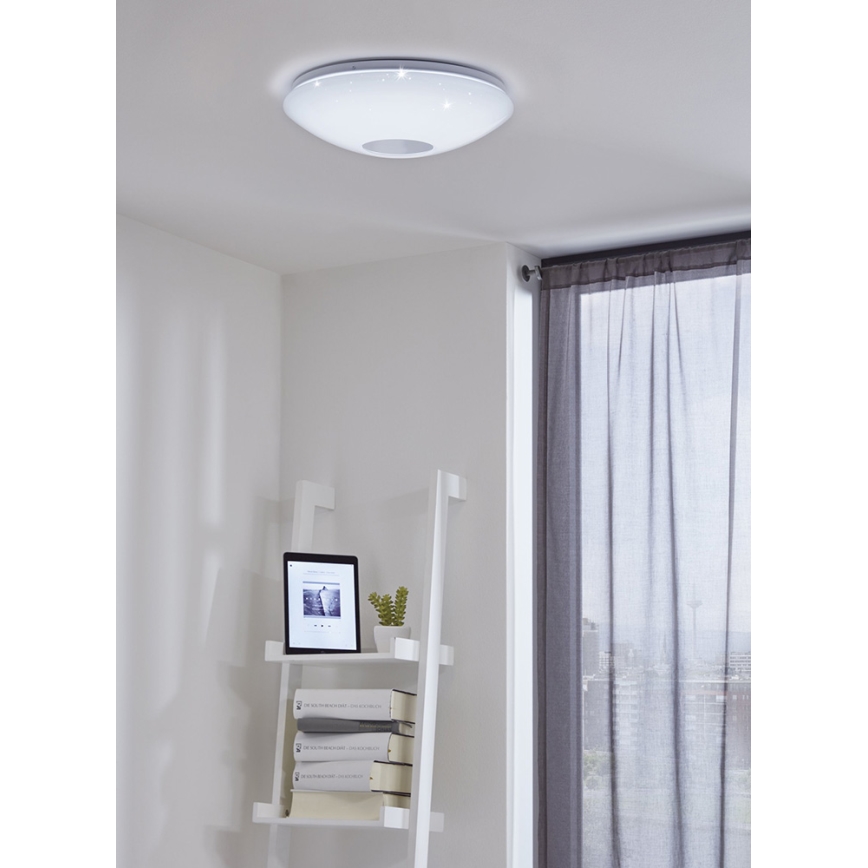 Eglo - Plafonieră LED RGBW cu intensitate reglabilă VOLTAGO-C LED/17W/230V