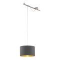 Eglo 96799 - Lampa suspendata CALCENA 1xE27/60W/230V maro inchis