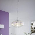 Eglo 96987 - Lampa suspendata de cristal PEDROLA 1xE27/60W/230V