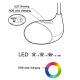 Eglo - LED Lampa de masa 1xLED/2,2W+0,3W/230V RGB