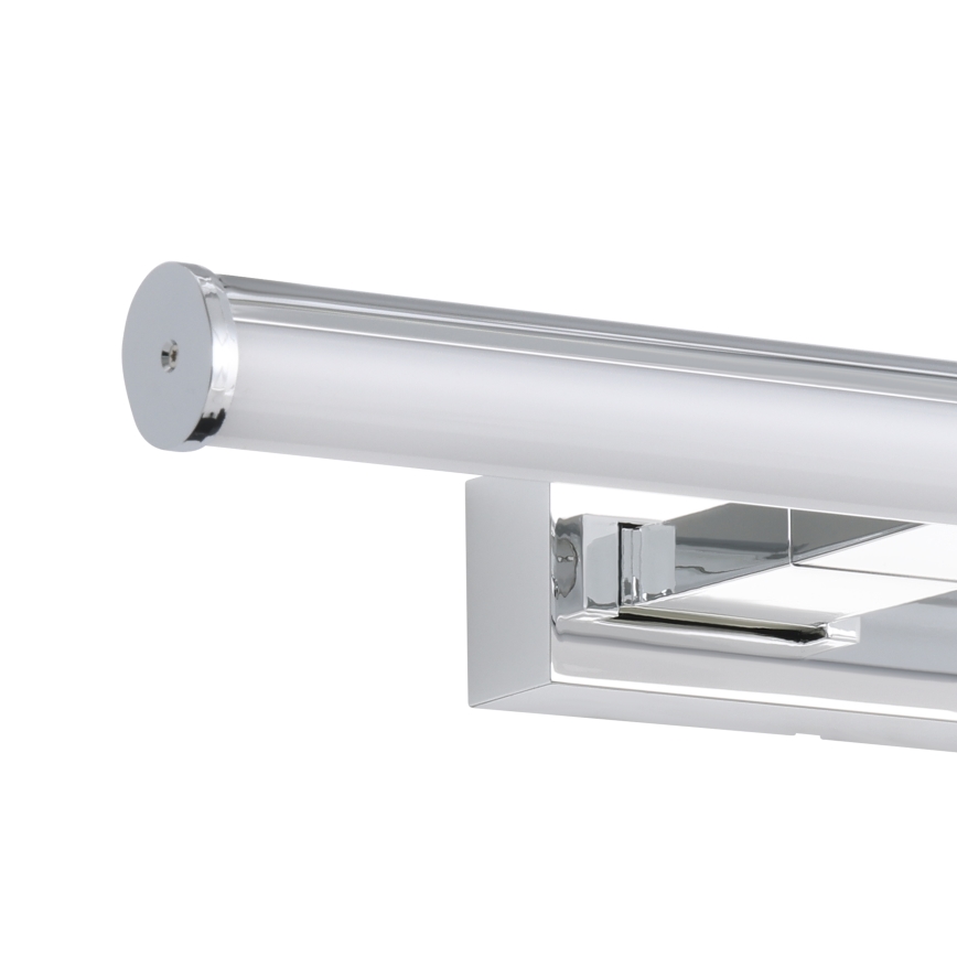 Eglo - Lampă LED pentru oglindă de baie, 7,4 W, 230 V, 40 cm, IP44, crom lucios