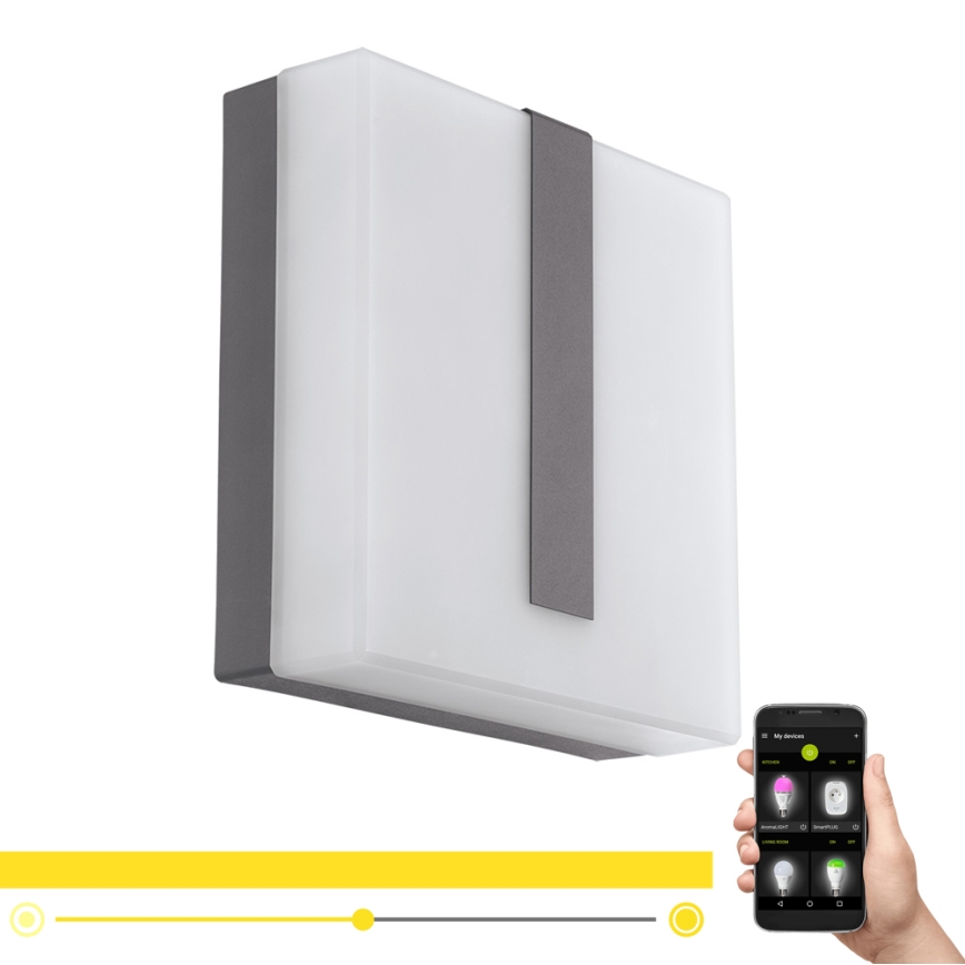 Eglo - Lampă de perete LED reglabilă pentru exterior TORAZZA-C LED/14W/230V IP44