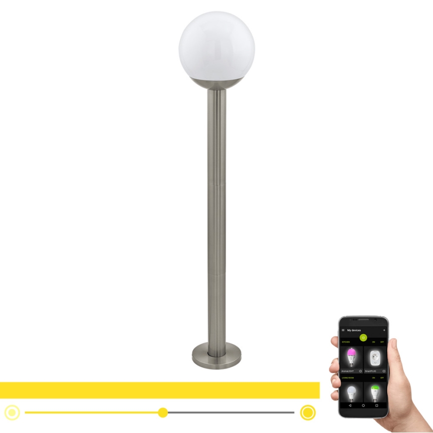 Eglo 97249 - Lampă LED de exterior reglabilă NISIA-C 1xE27/9W/230V 980 mm IP44