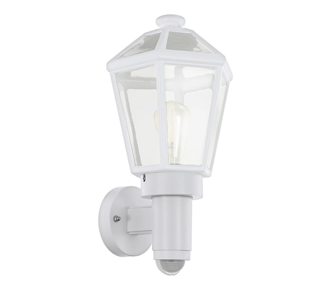 Eglo 97256 - Aplica perete exterior cu senzor MONSELICE 1xE27/28W/230V