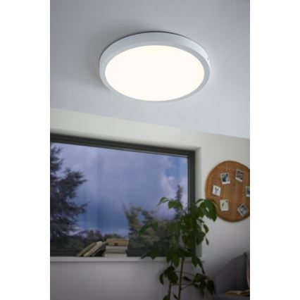 Eglo - Plafonieră LED 1xLED/25W/230V, albă, rotundă, 2500 lm, Ø 40 cm