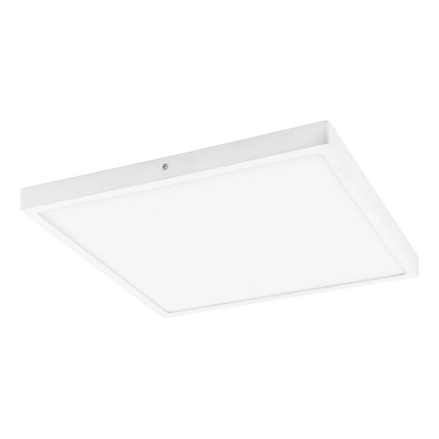 Eglo - Plafonieră LED 1×LED, 25 W, 230 V, 2500 lm, albă, pătrată, 40×40 cm