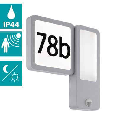 Eglo - Aplică LED de perete pentru exterior 2xLED/2,7W + LED/3,6W/230V IP44