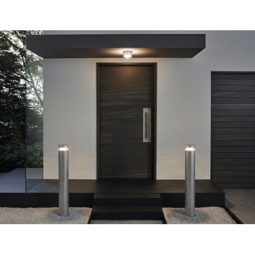 Eglo 97302 - Lampă LED de exterior MELZO, 11 W, 230 V, gri, 990 mm, IP65