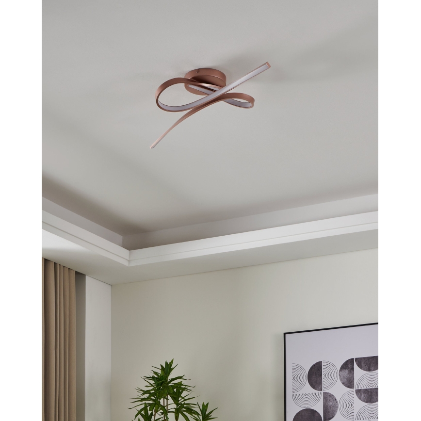 Eglo - Lustră aplicată LED 2xLED/11W/230V