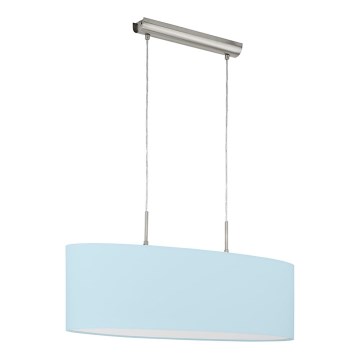 EGLO 97387 - Lustră pe cablu PASTERI-P 2xE27/60W/230V