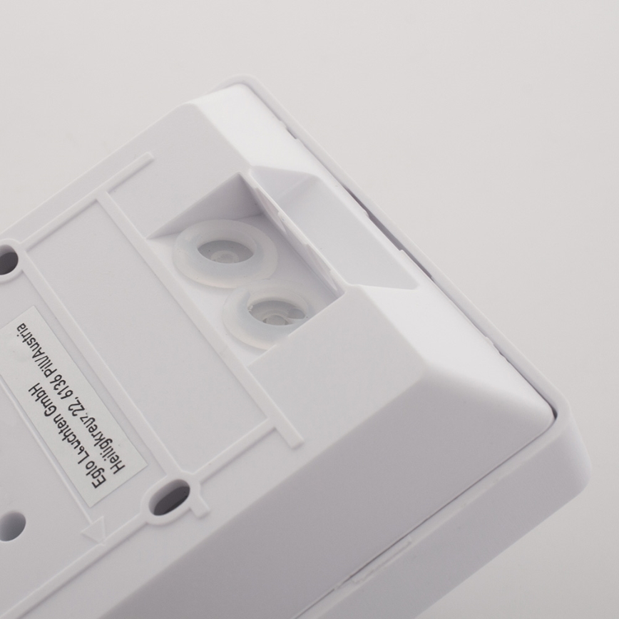 Eglo - Senzor de mișcare și crepuscular pentru exterior, 1 m, alb, IP44