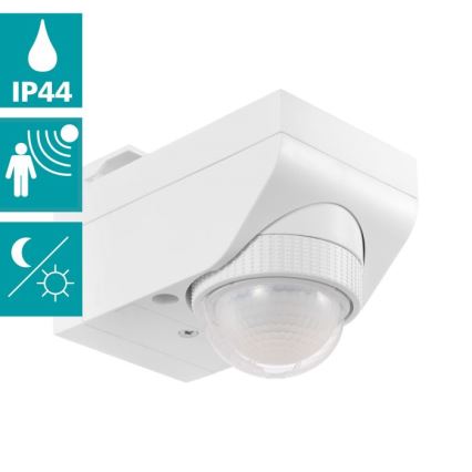 Eglo 97466 - Senzor de mișcare și crepuscular pentru exterior DETECT ME 4 12 m alb IP44