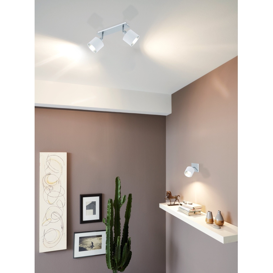 Eglo - Lampă spot 2xE14/10W/230V