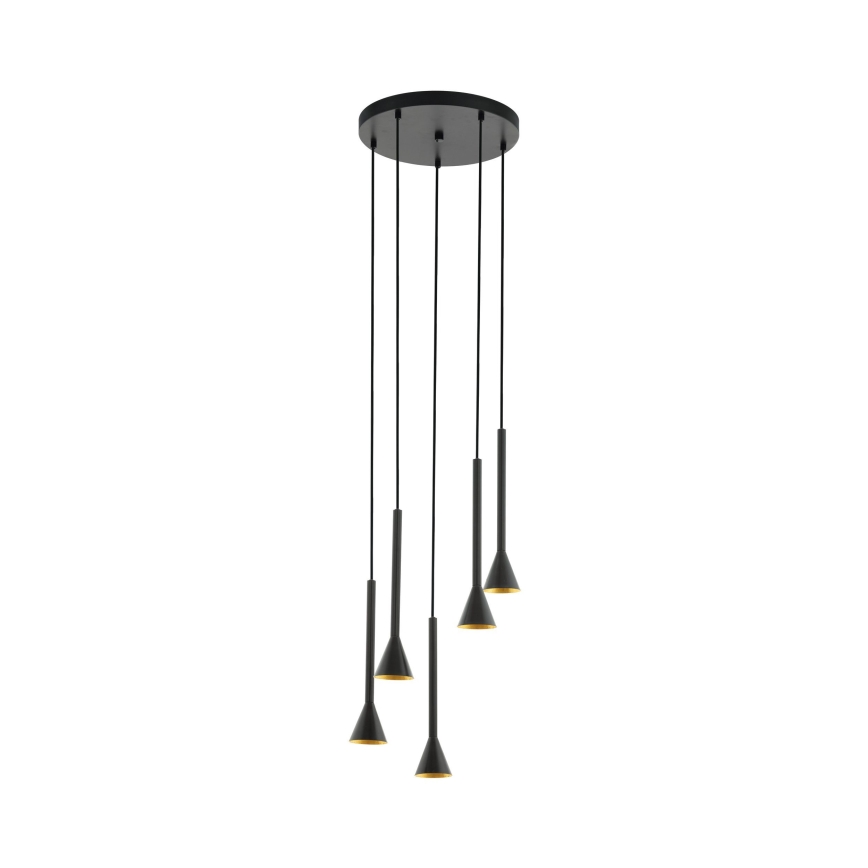 Eglo - Lustră LED pe cablu 5xGU10/5W/230V